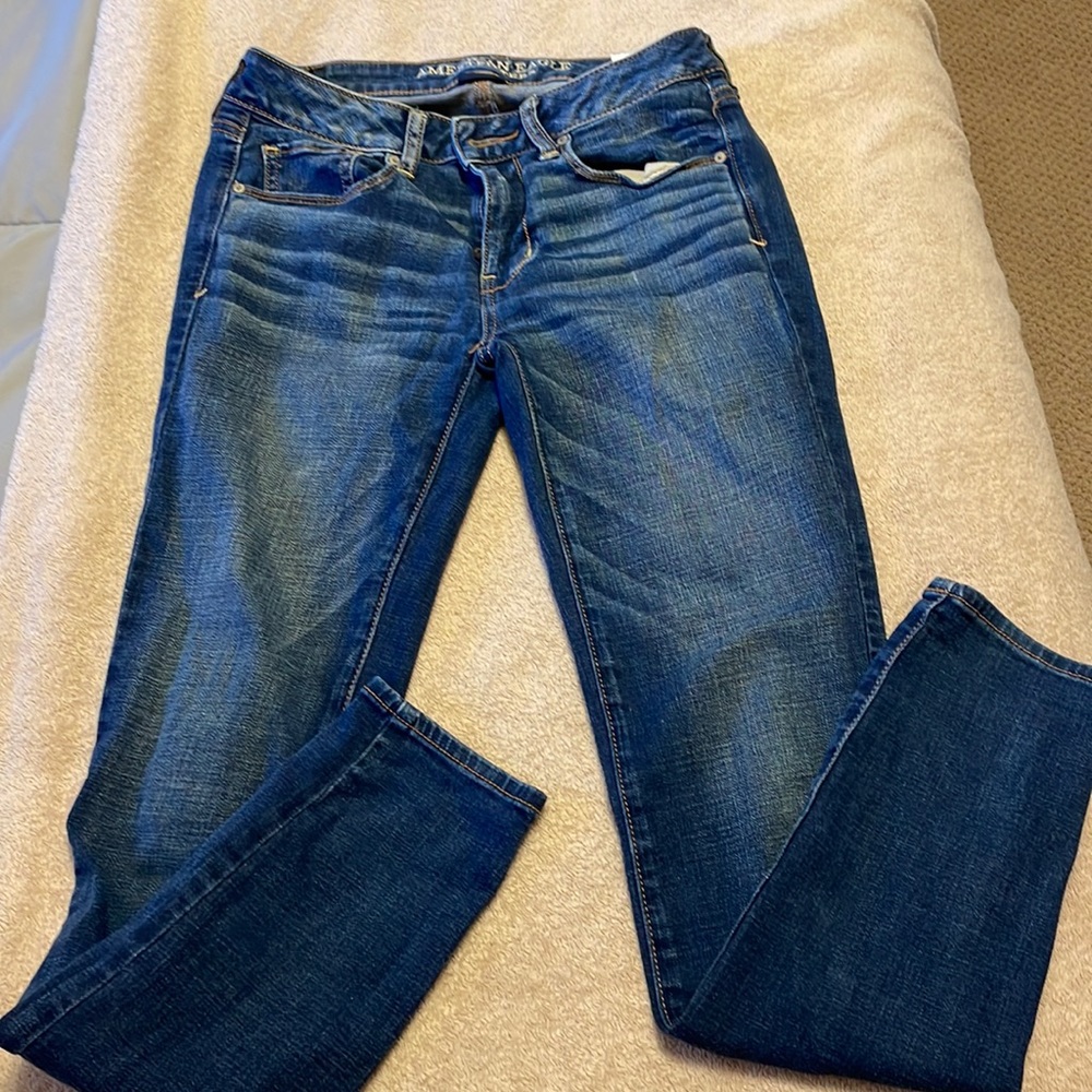 American eagle AE super stretch skinny size 4 perfect condition